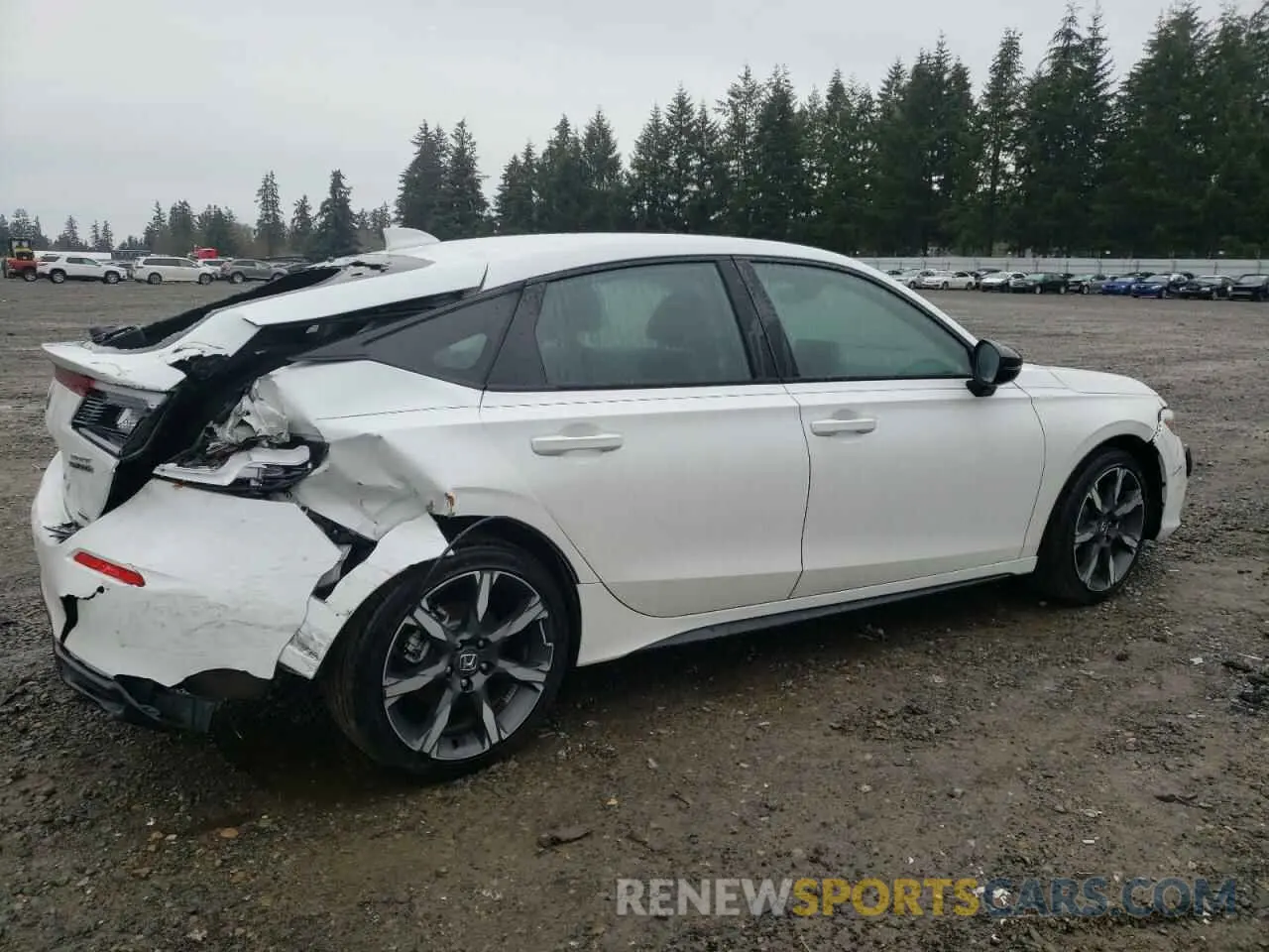 3 Photograph of a damaged car 19XFL4H91SE000952 HONDA CIVIC 2025