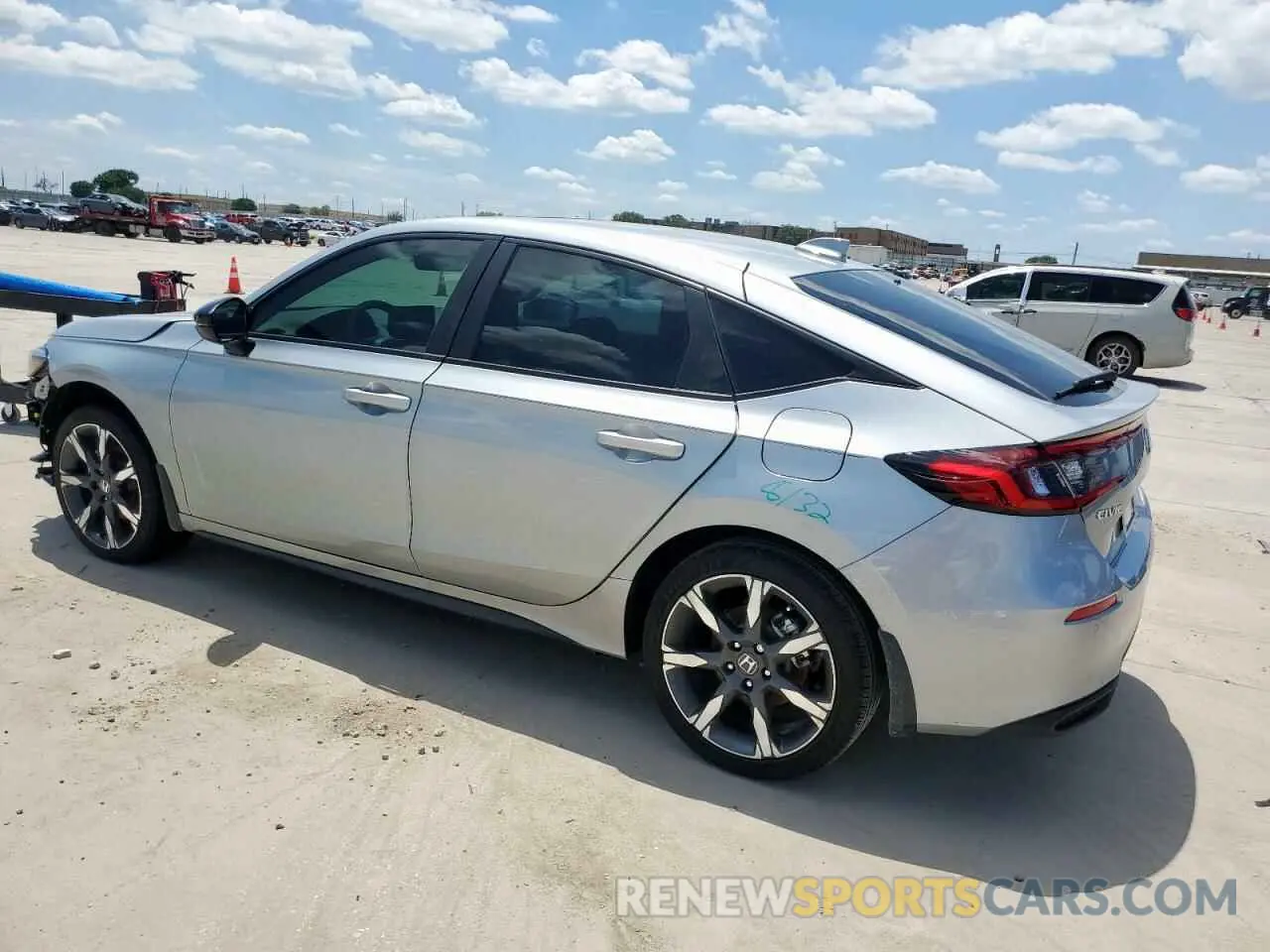2 Photograph of a damaged car 19XFL4H91SE007805 HONDA CIVIC 2025