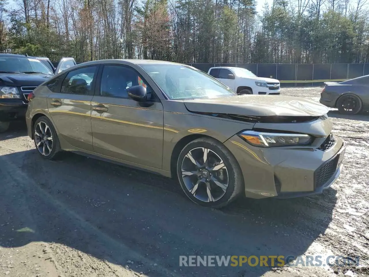4 Photograph of a damaged car 19XFL4H95SE002140 HONDA CIVIC 2025