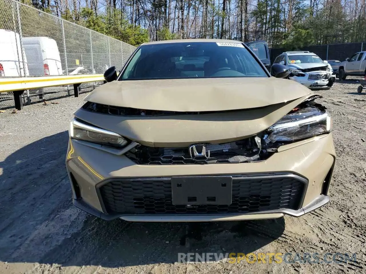 5 Photograph of a damaged car 19XFL4H95SE002140 HONDA CIVIC 2025