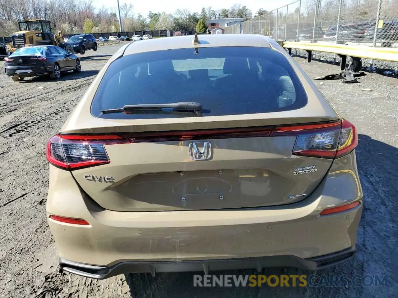 6 Photograph of a damaged car 19XFL4H95SE002140 HONDA CIVIC 2025