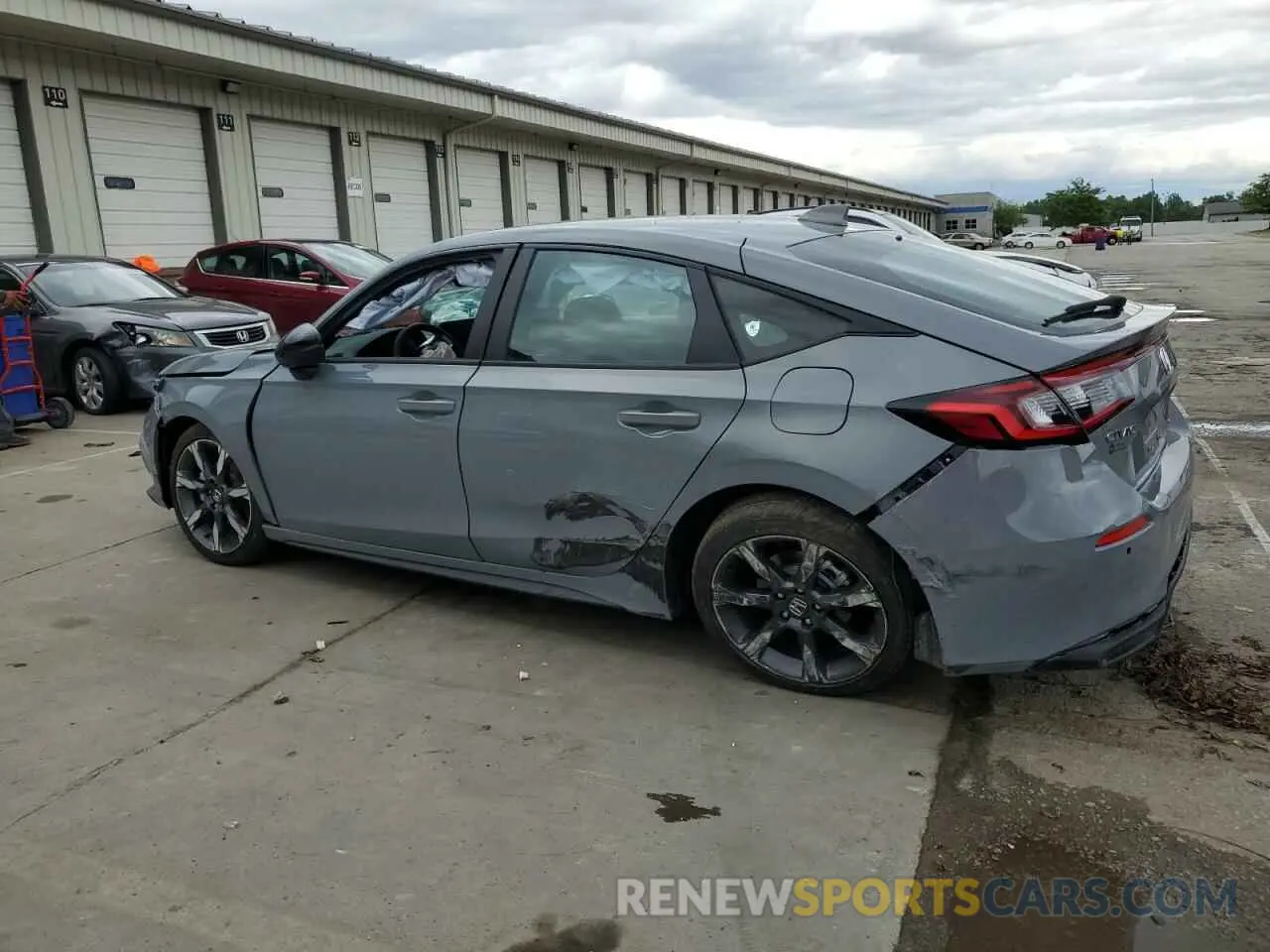 2 Photograph of a damaged car 19XFL4H95SE007631 HONDA CIVIC 2025