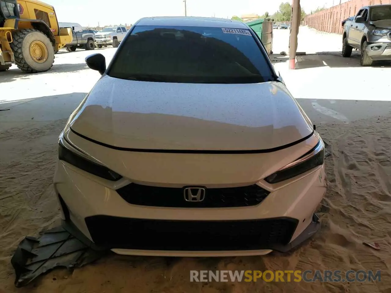 5 Photograph of a damaged car 19XFL4H97SE006478 HONDA CIVIC 2025