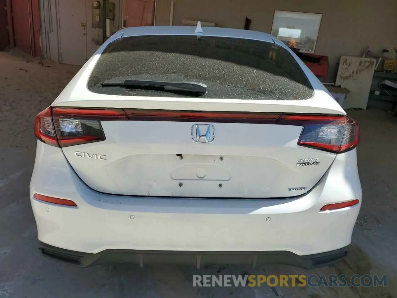 6 Photograph of a damaged car 19XFL4H97SE006478 HONDA CIVIC 2025