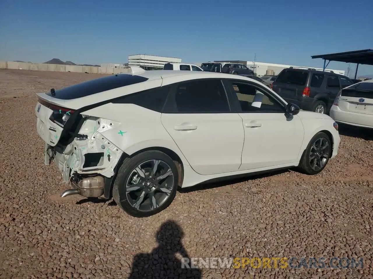 3 Photograph of a damaged car 19XFL4H9XSE010699 HONDA CIVIC 2025