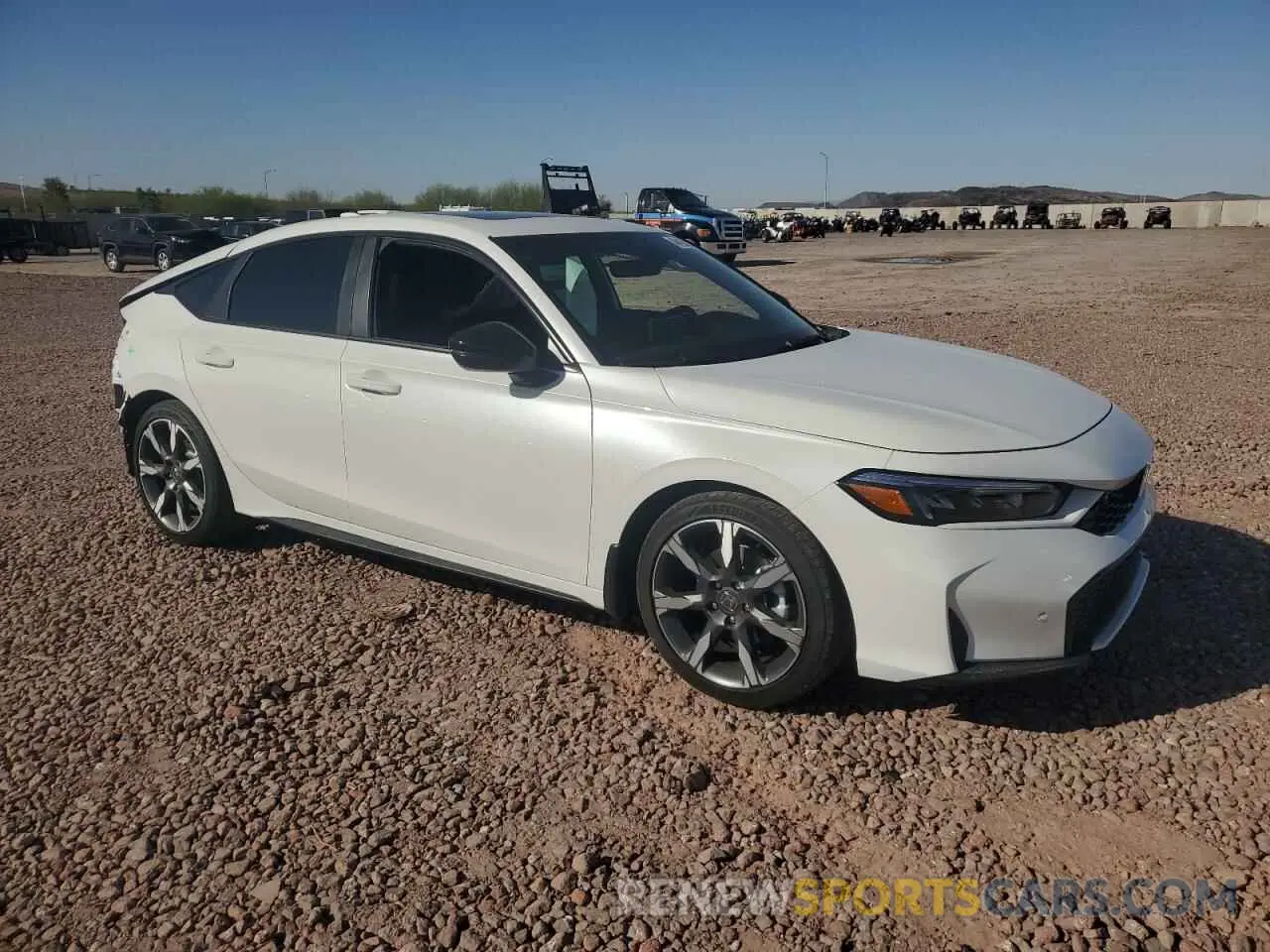 4 Photograph of a damaged car 19XFL4H9XSE010699 HONDA CIVIC 2025