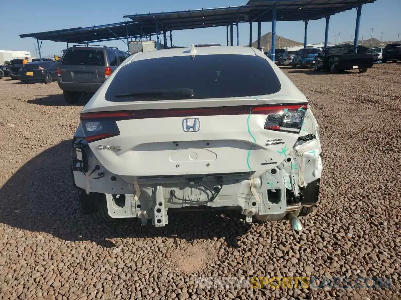 6 Photograph of a damaged car 19XFL4H9XSE010699 HONDA CIVIC 2025