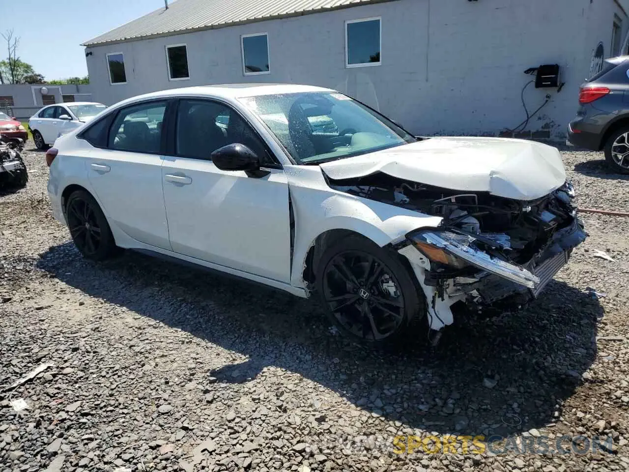 4 Photograph of a damaged car 2HGFE1E50SH472723 HONDA CIVIC 2025