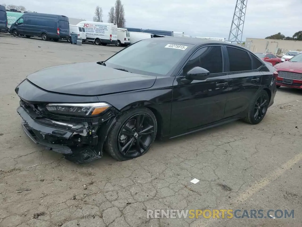 1 Photograph of a damaged car 2HGFE1E50SH473225 HONDA CIVIC 2025