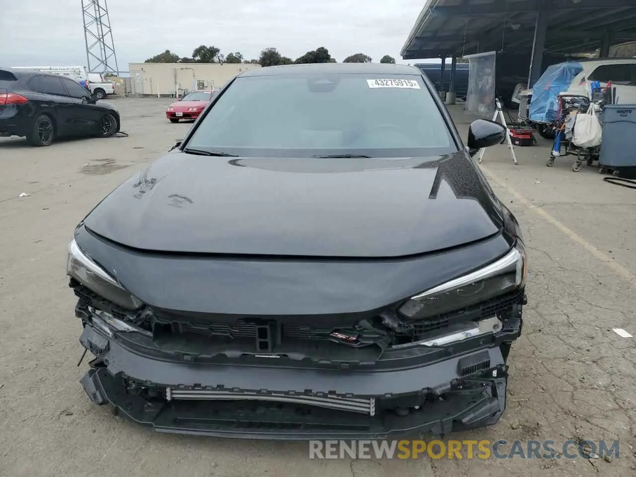 5 Photograph of a damaged car 2HGFE1E50SH473225 HONDA CIVIC 2025