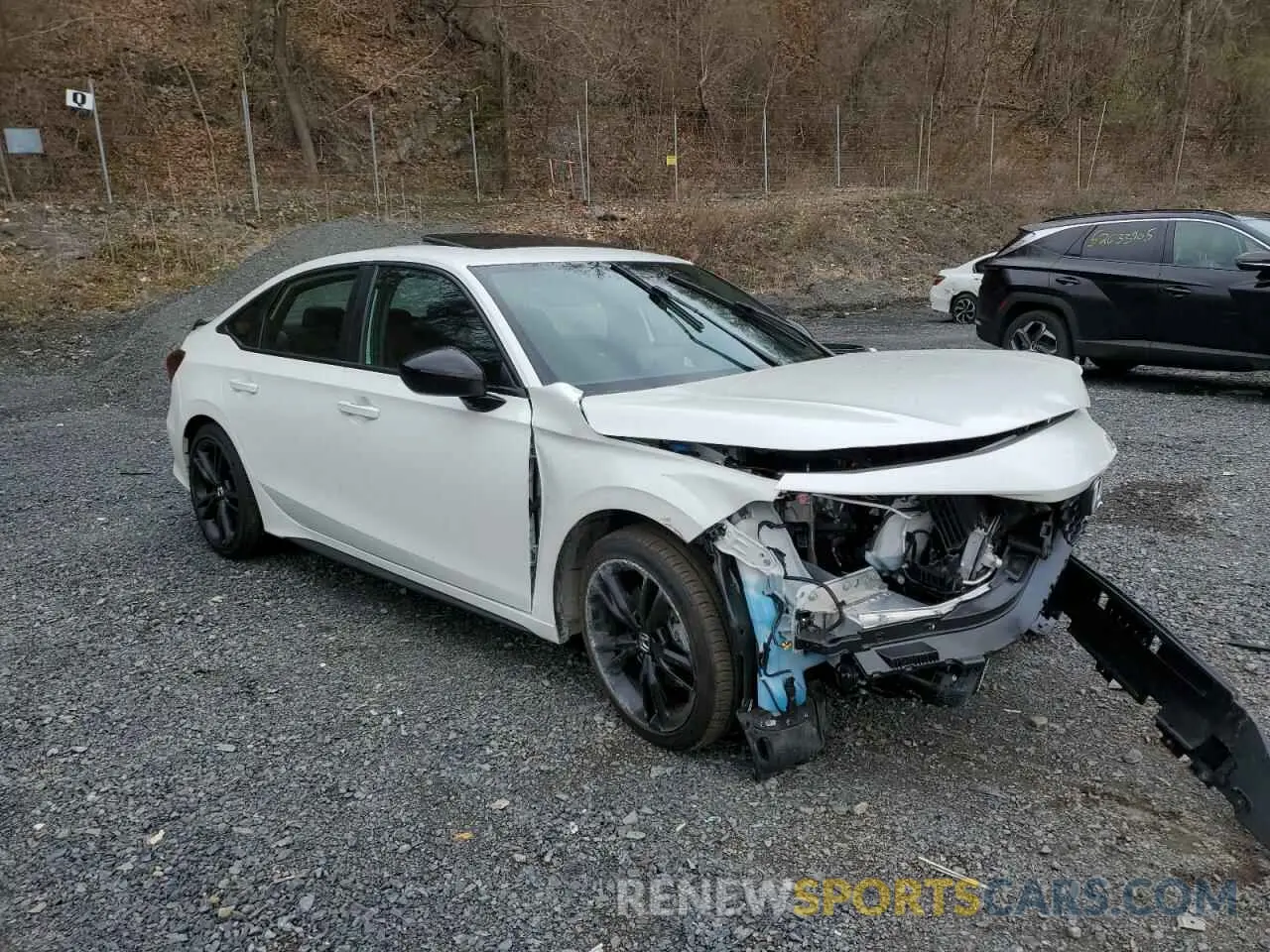 4 Photograph of a damaged car 2HGFE1E58SH475613 HONDA CIVIC 2025