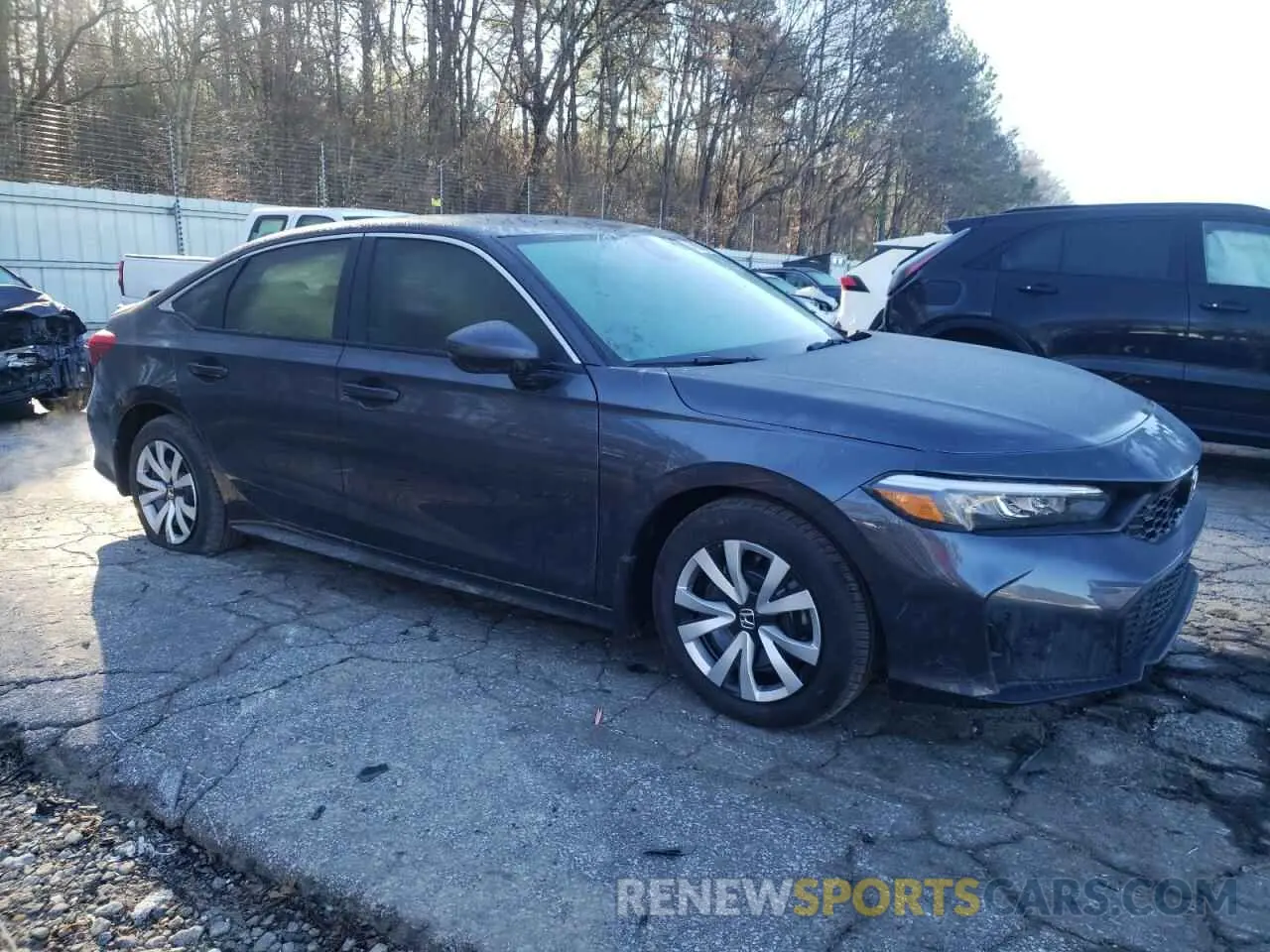 4 Photograph of a damaged car 2HGFE2F20SH552405 HONDA CIVIC 2025
