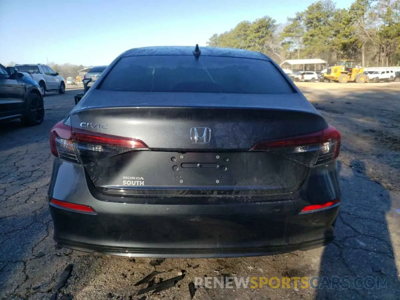6 Photograph of a damaged car 2HGFE2F20SH552405 HONDA CIVIC 2025