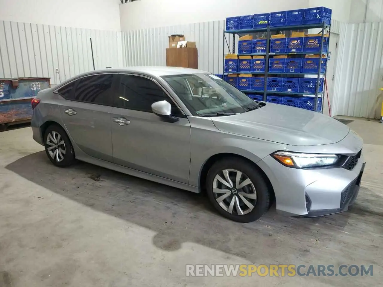 4 Photograph of a damaged car 2HGFE2F21SH509952 HONDA CIVIC 2025