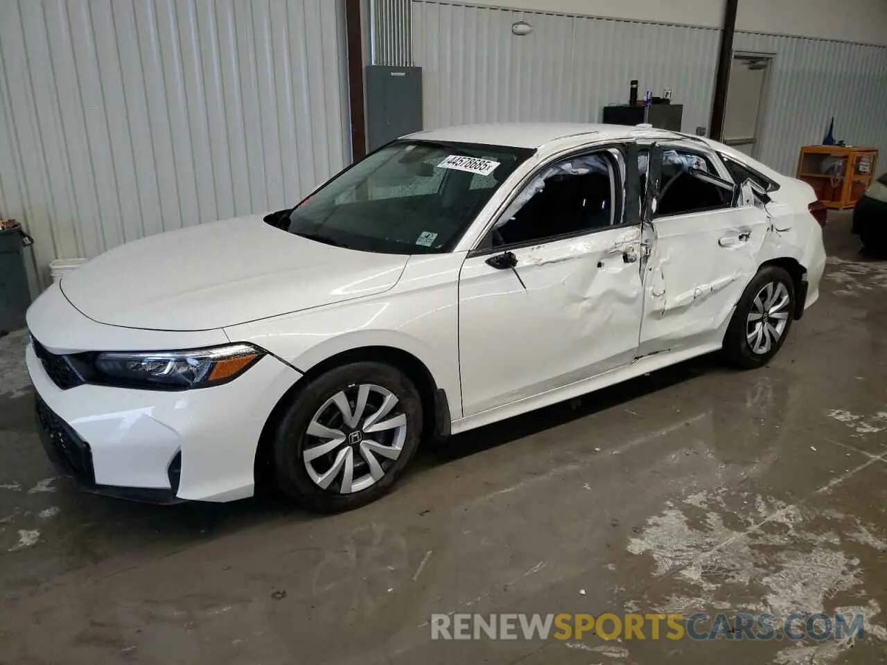 1 Photograph of a damaged car 2HGFE2F21SH544216 HONDA CIVIC 2025