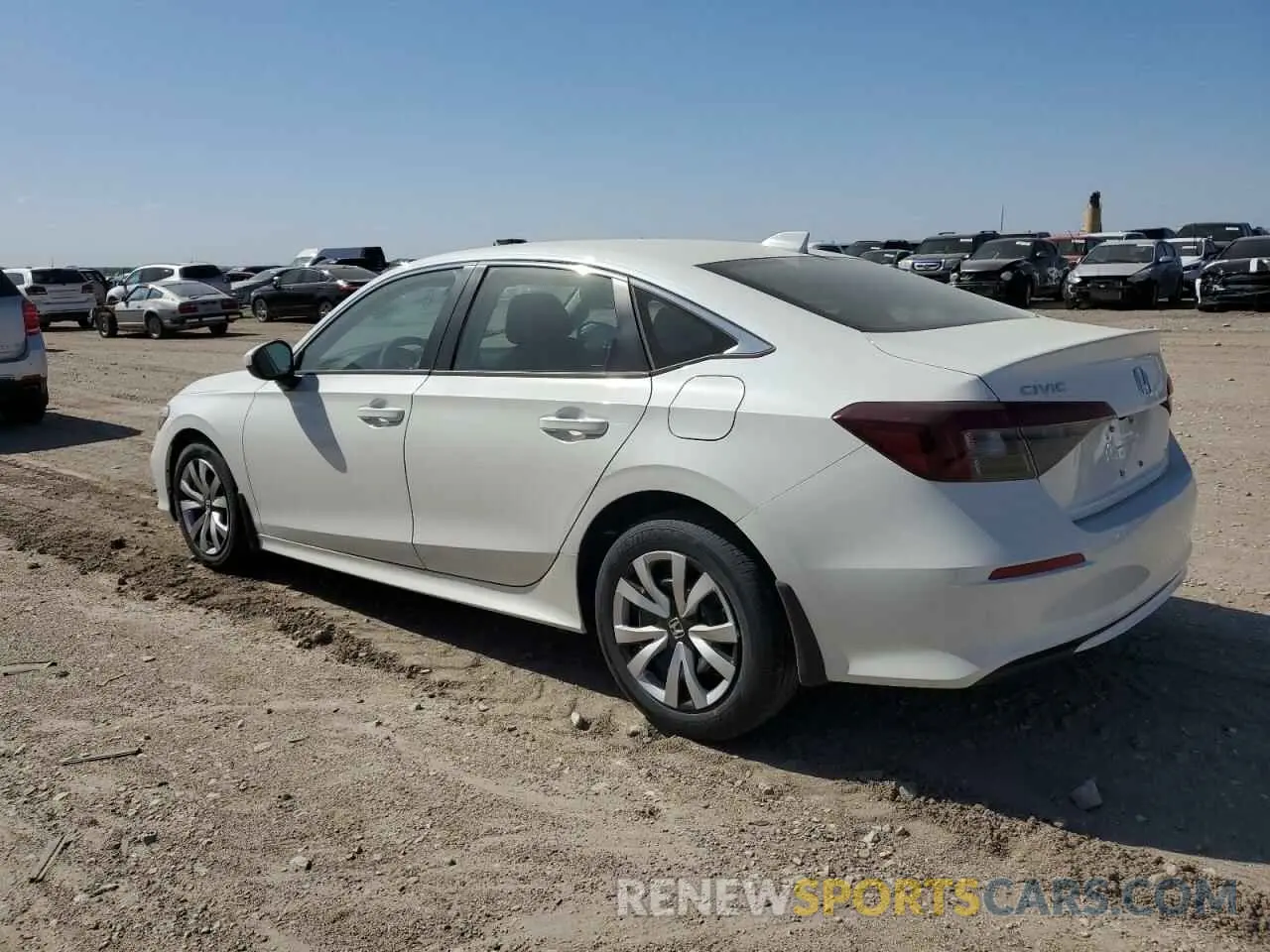 2 Photograph of a damaged car 2HGFE2F21SH551926 HONDA CIVIC 2025