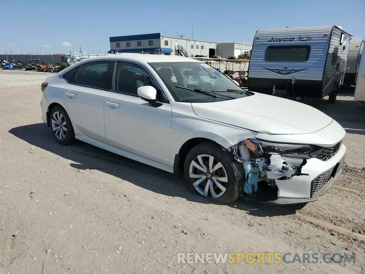 4 Photograph of a damaged car 2HGFE2F21SH551926 HONDA CIVIC 2025