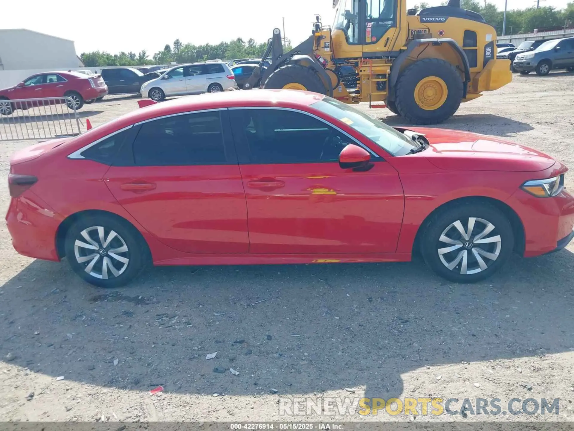 13 Photograph of a damaged car 2HGFE2F21SH553403 HONDA CIVIC 2025