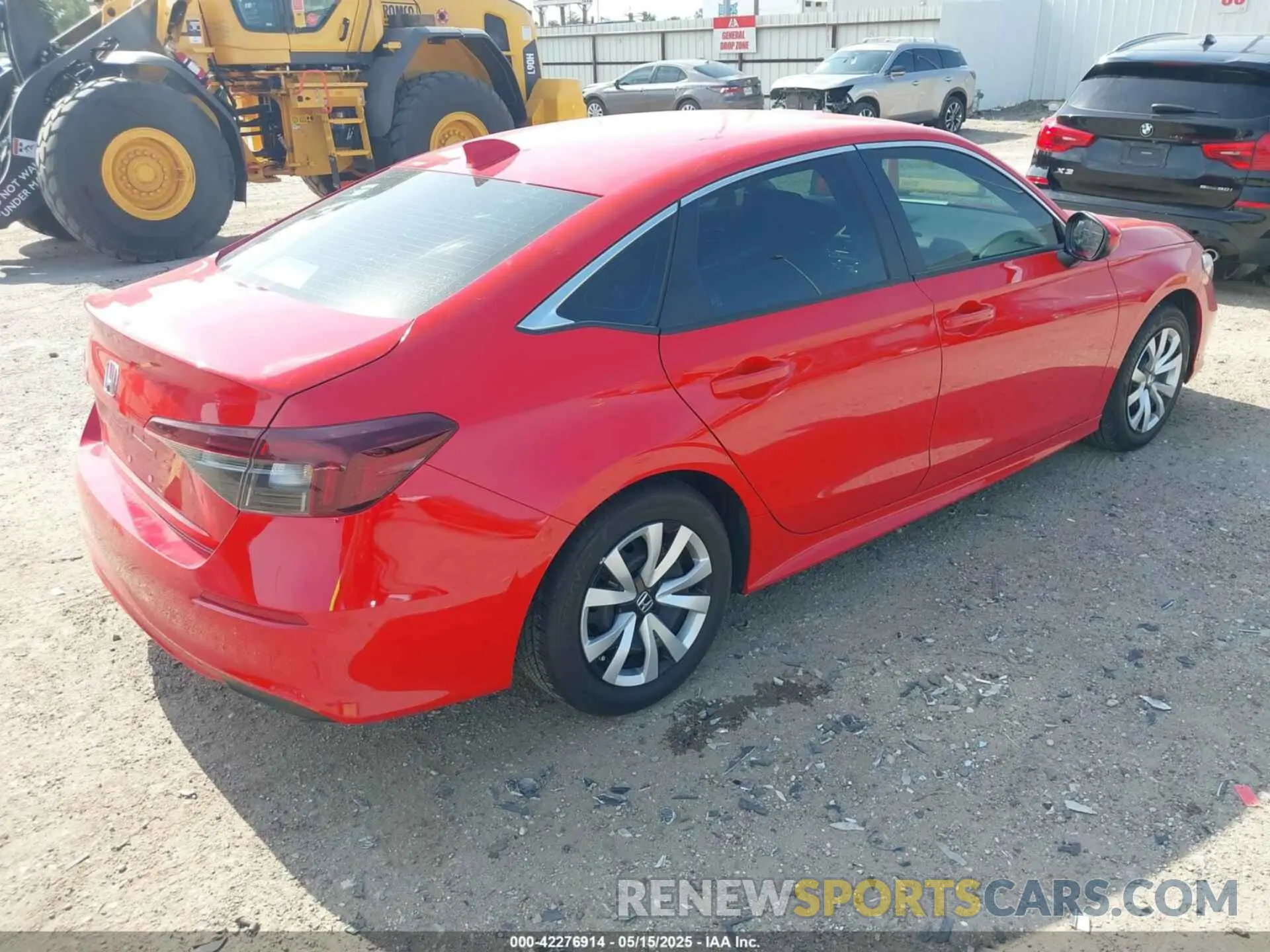 4 Photograph of a damaged car 2HGFE2F21SH553403 HONDA CIVIC 2025