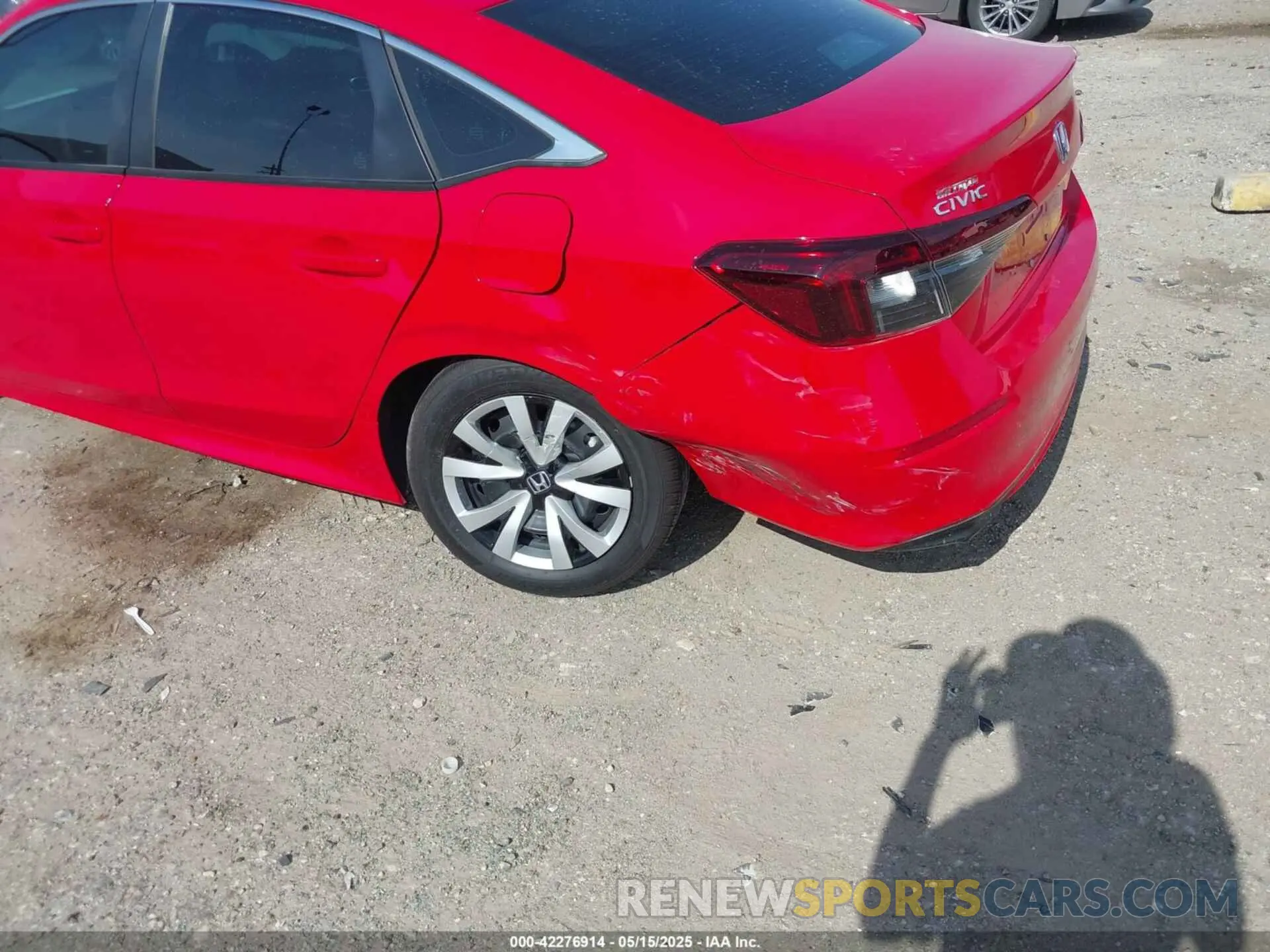 6 Photograph of a damaged car 2HGFE2F21SH553403 HONDA CIVIC 2025
