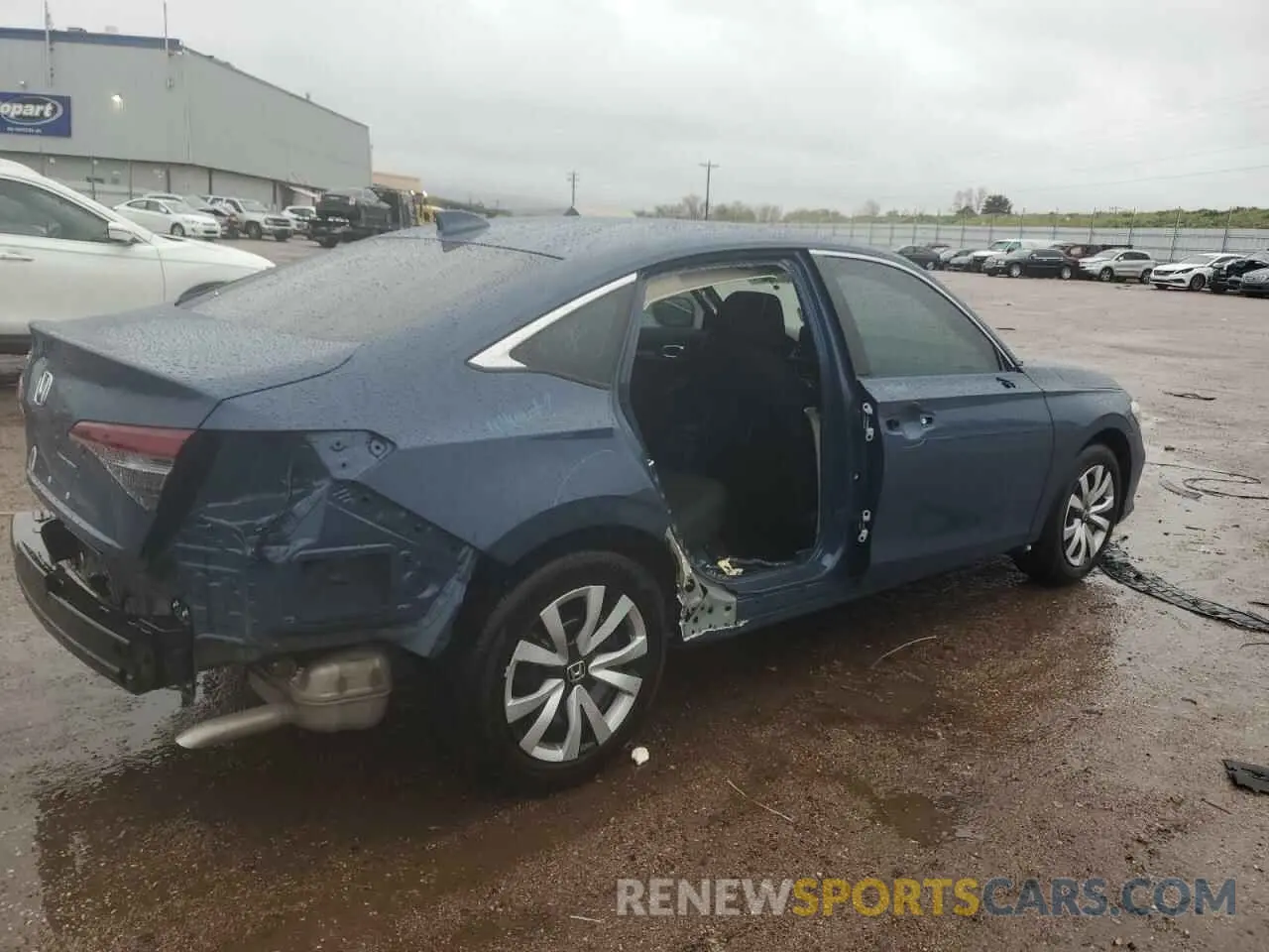 3 Photograph of a damaged car 2HGFE2F21SH554843 HONDA CIVIC 2025