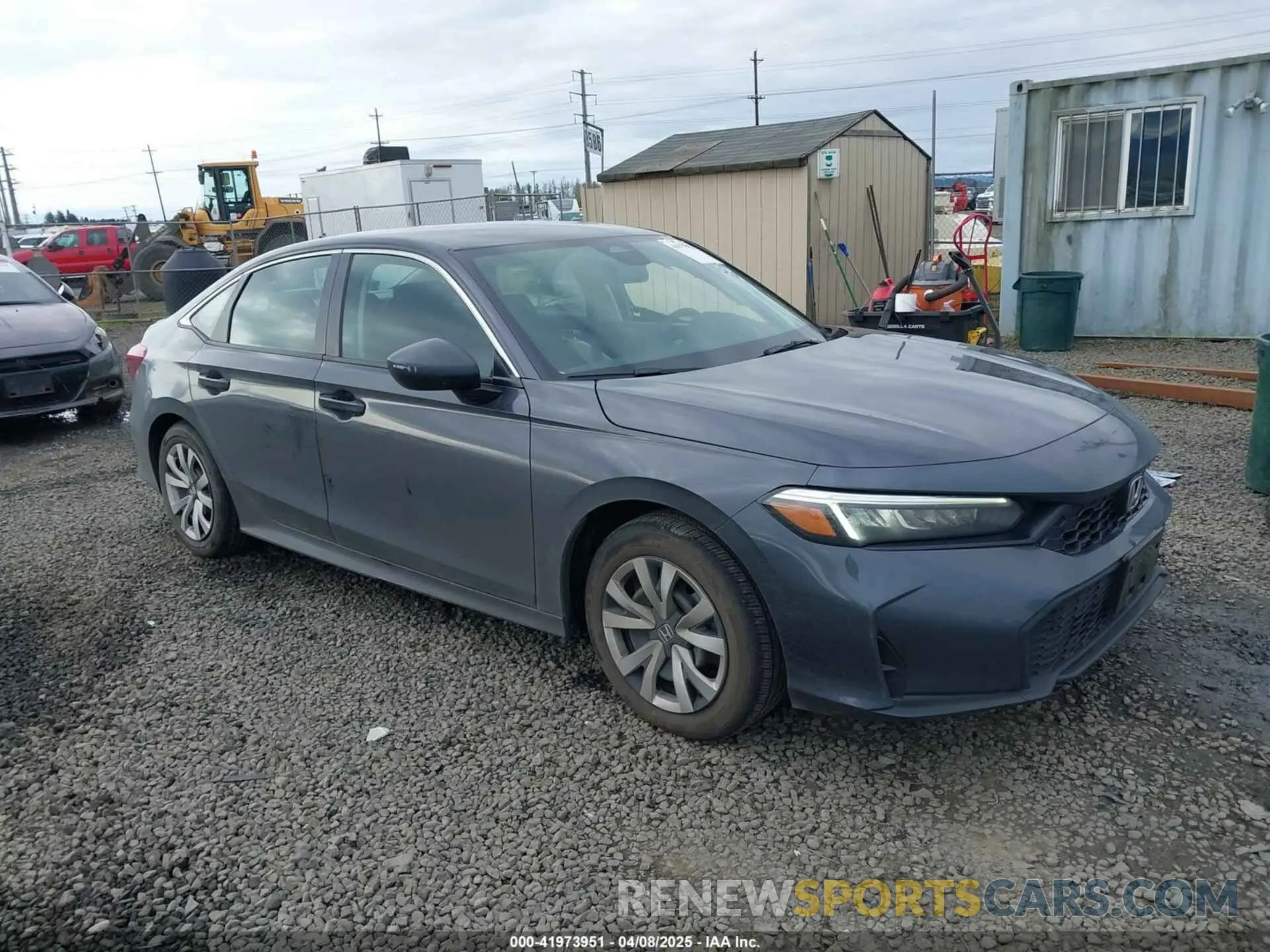 1 Photograph of a damaged car 2HGFE2F22SH529563 HONDA CIVIC 2025