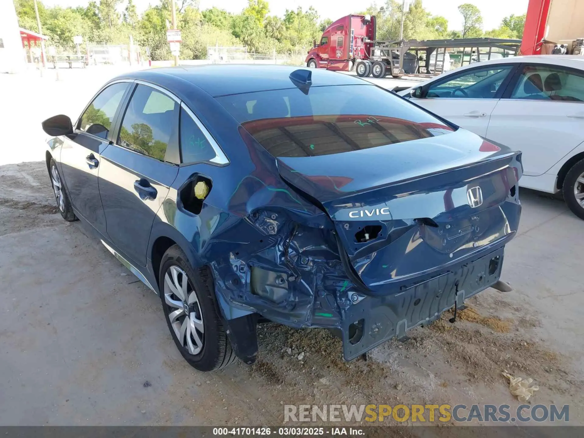 3 Photograph of a damaged car 2HGFE2F22SH541762 HONDA CIVIC 2025