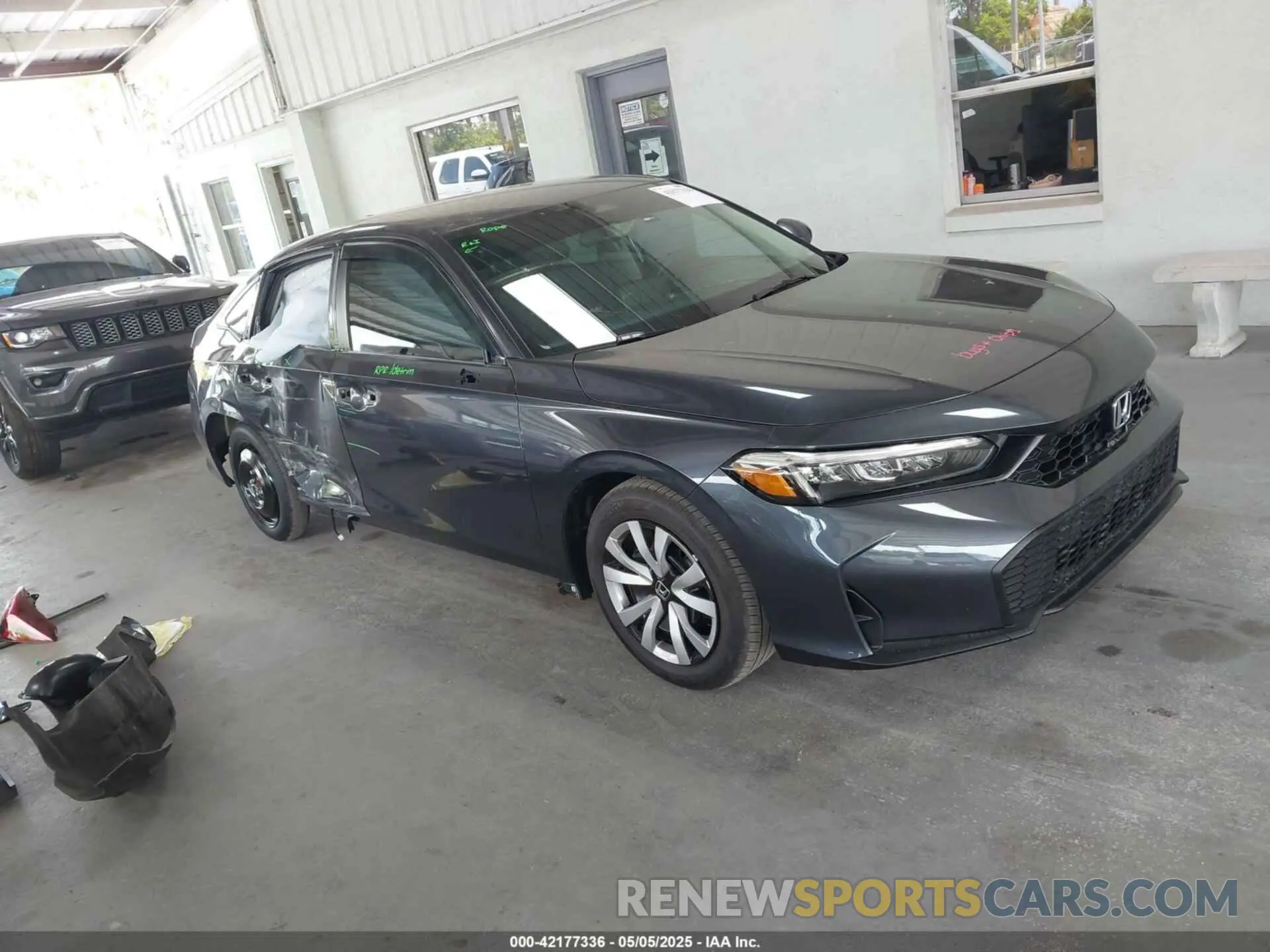 14 Photograph of a damaged car 2HGFE2F22SH566032 HONDA CIVIC 2025