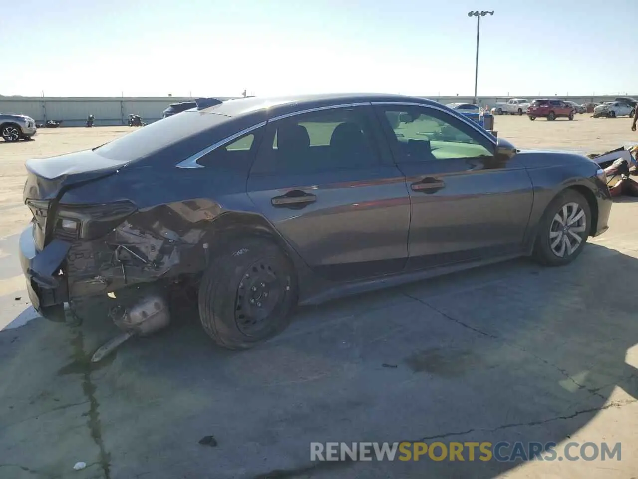 3 Photograph of a damaged car 2HGFE2F23SH506678 HONDA CIVIC 2025