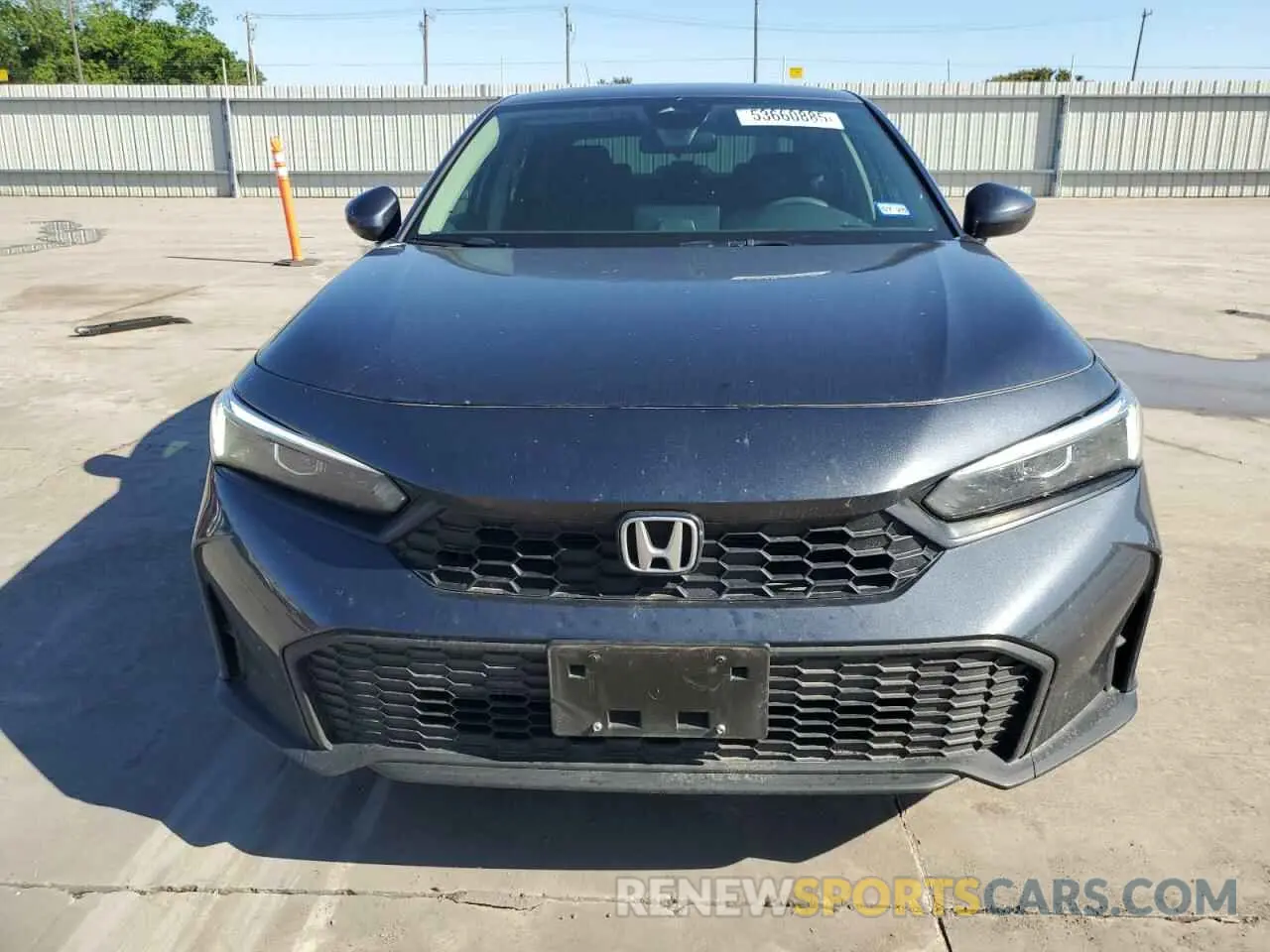 5 Photograph of a damaged car 2HGFE2F23SH506678 HONDA CIVIC 2025