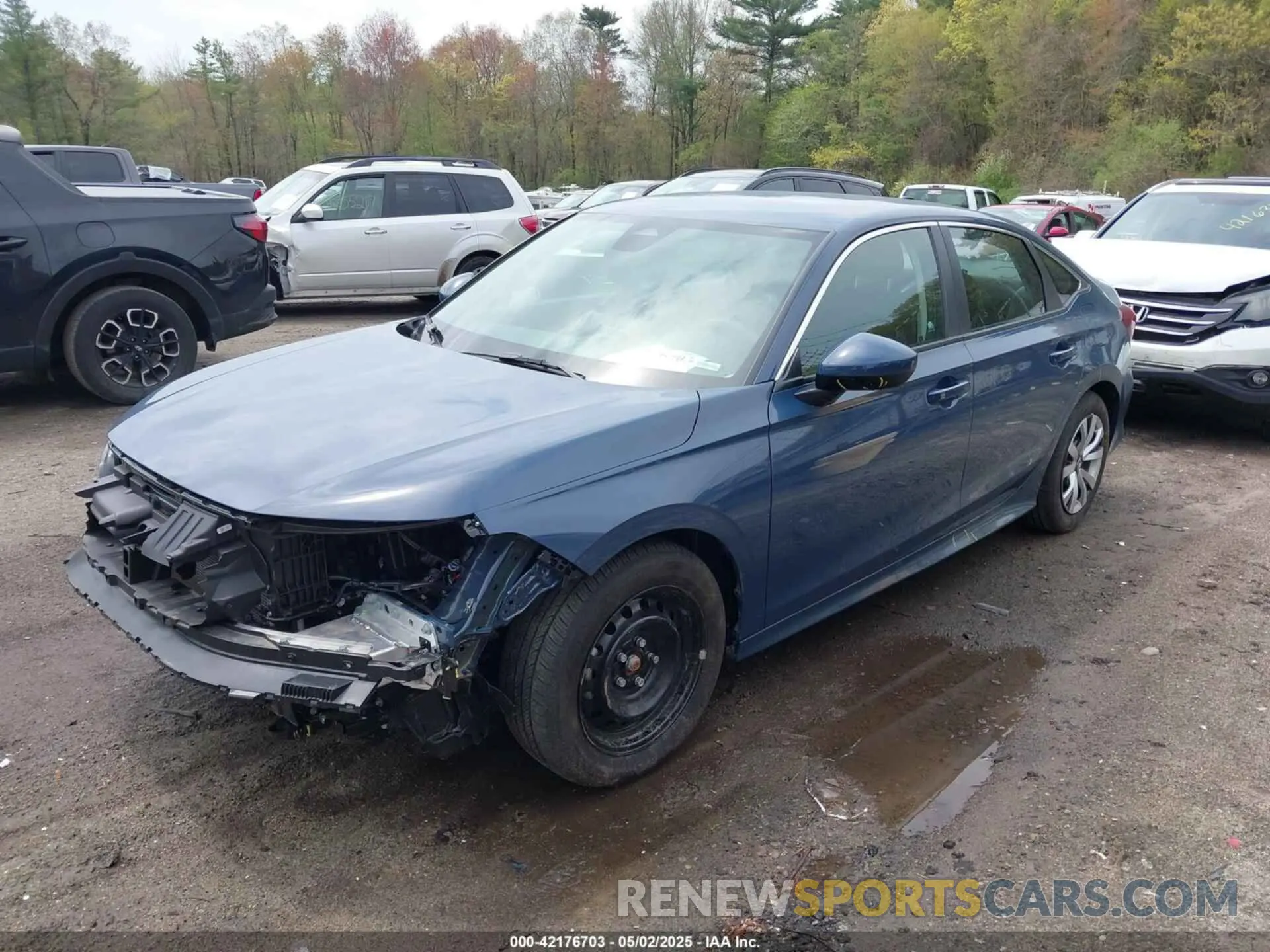 2 Photograph of a damaged car 2HGFE2F23SH548056 HONDA CIVIC 2025
