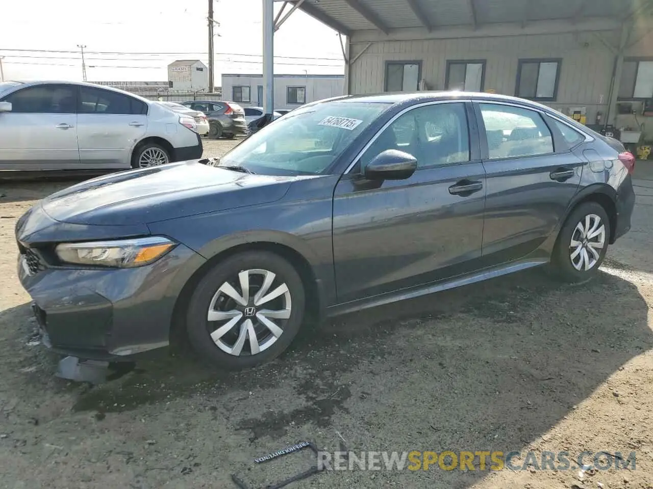 1 Photograph of a damaged car 2HGFE2F23SH573880 HONDA CIVIC 2025