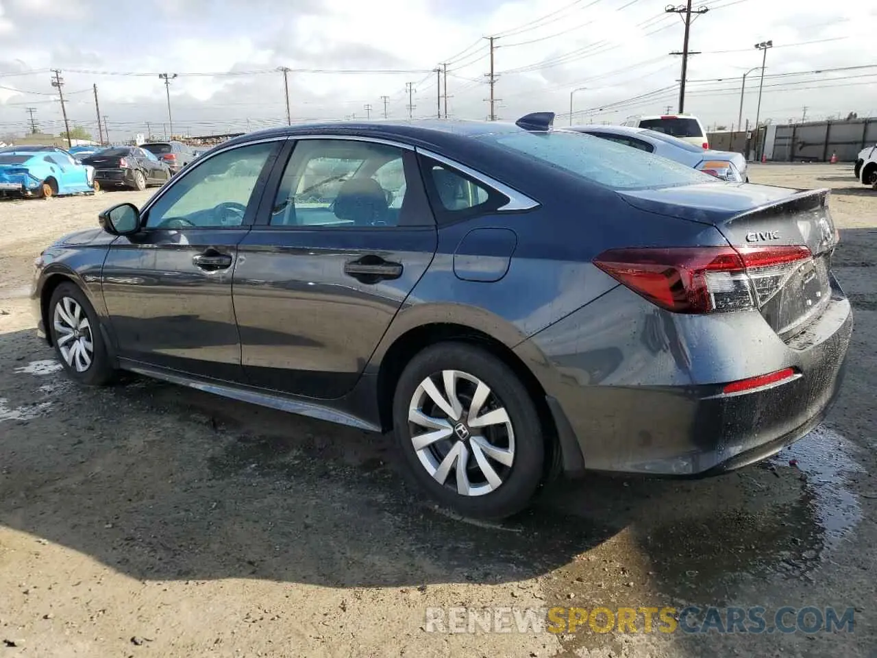 2 Photograph of a damaged car 2HGFE2F23SH573880 HONDA CIVIC 2025