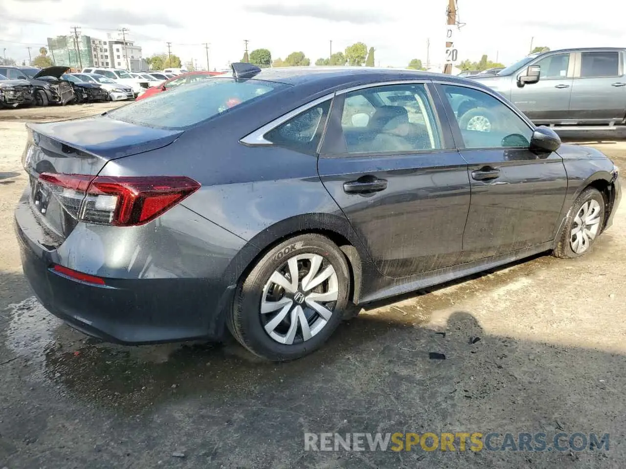 3 Photograph of a damaged car 2HGFE2F23SH573880 HONDA CIVIC 2025