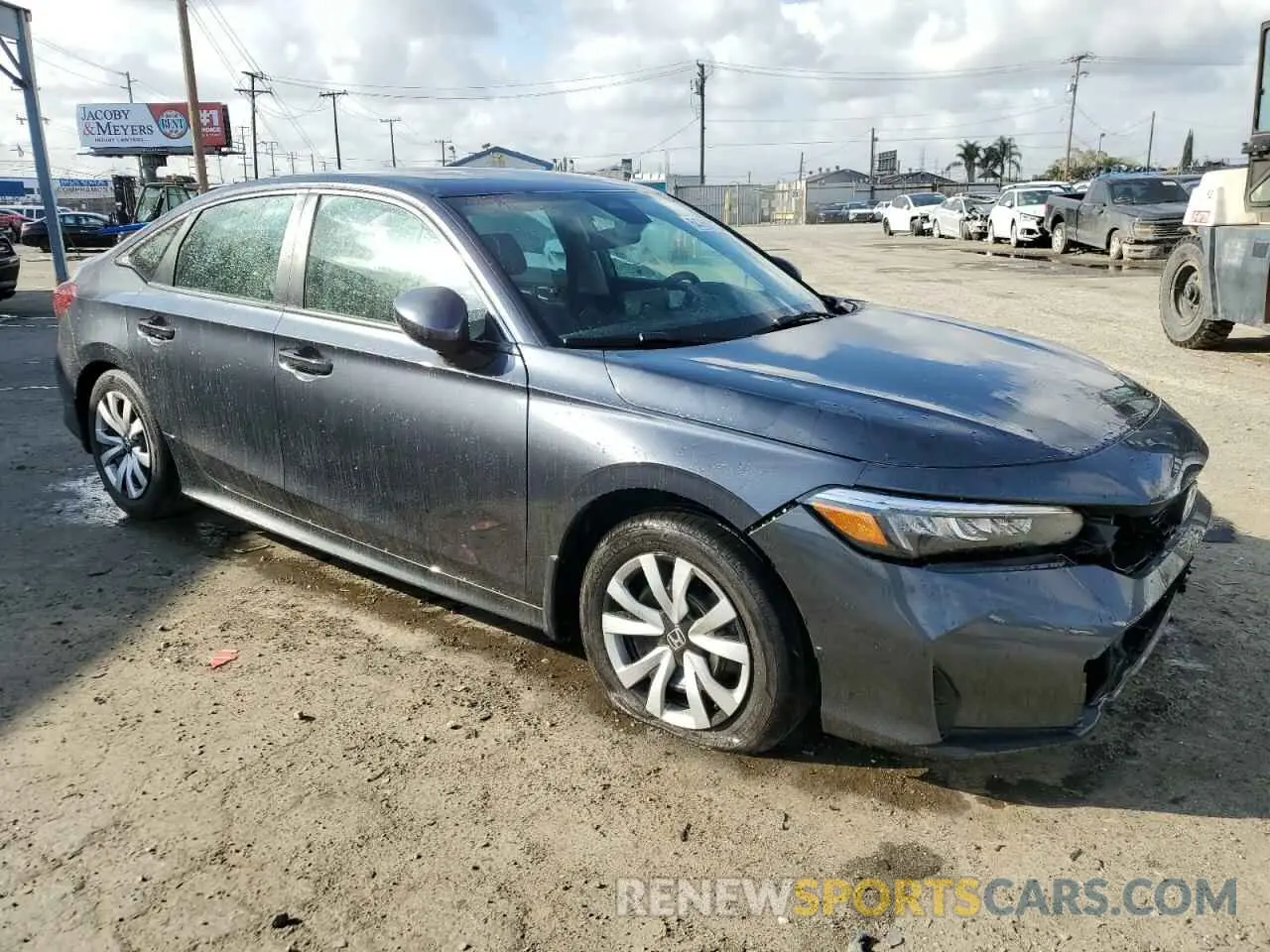 4 Photograph of a damaged car 2HGFE2F23SH573880 HONDA CIVIC 2025