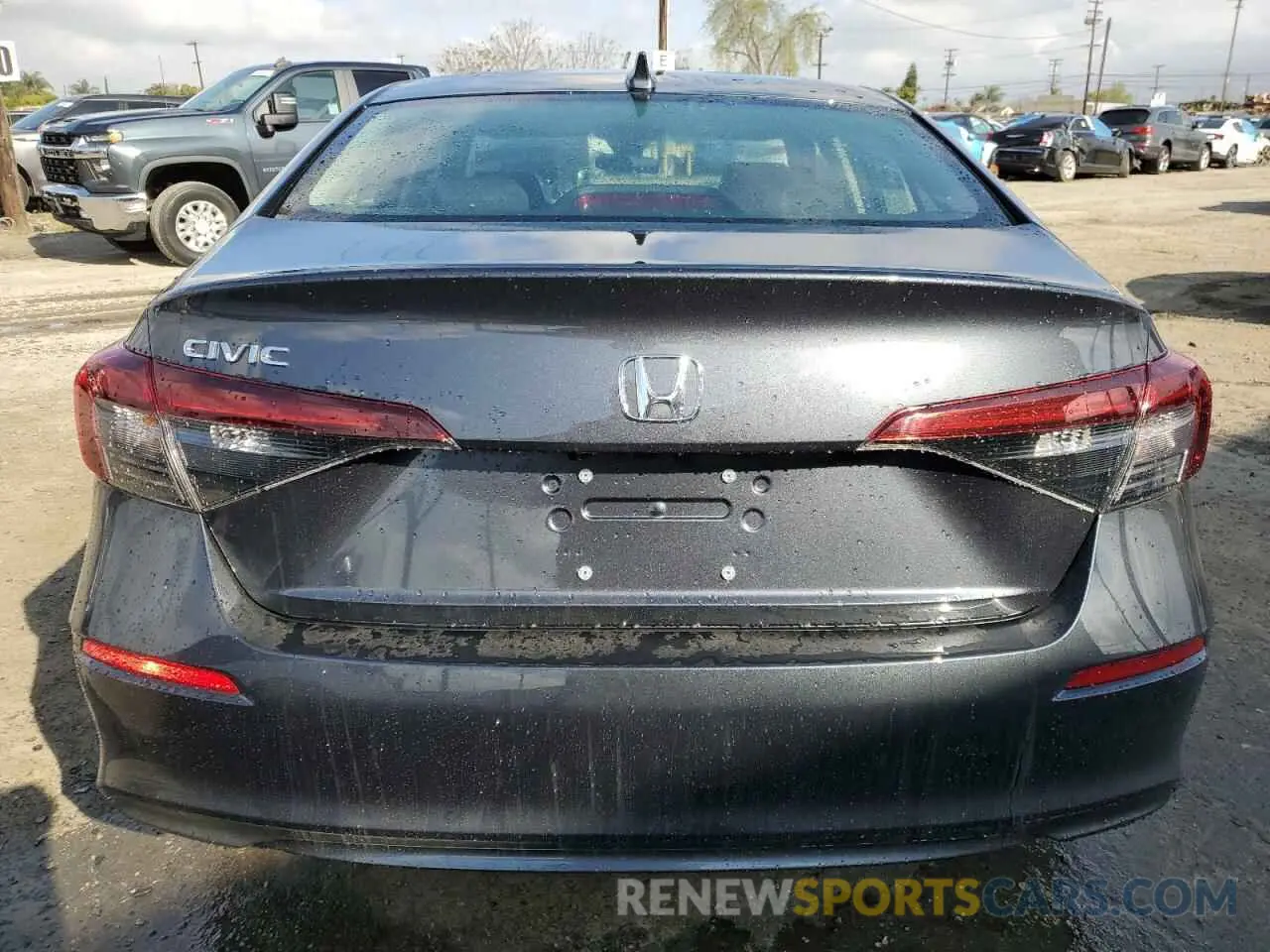 6 Photograph of a damaged car 2HGFE2F23SH573880 HONDA CIVIC 2025