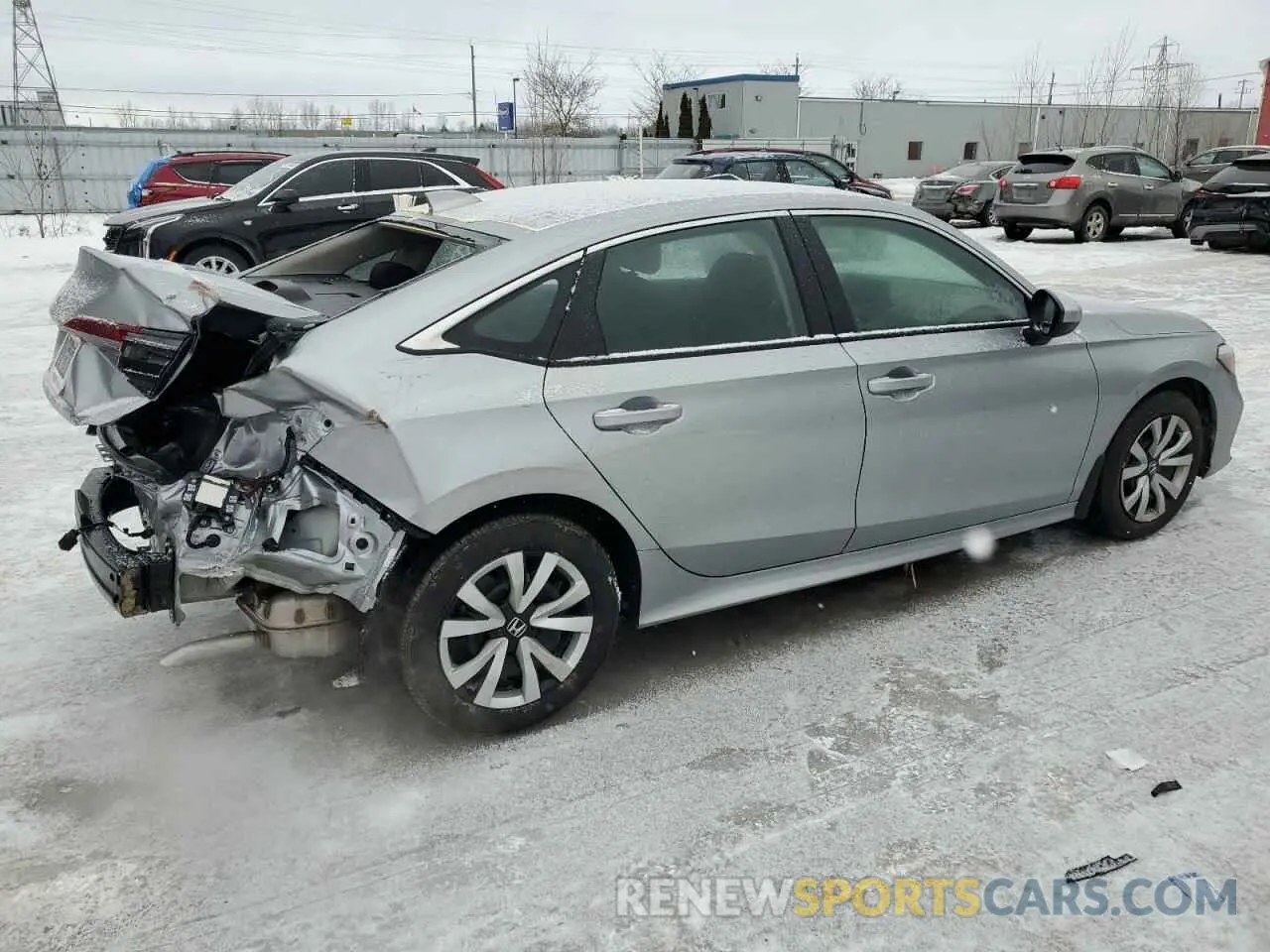 3 Photograph of a damaged car 2HGFE2F24SH102658 HONDA CIVIC 2025