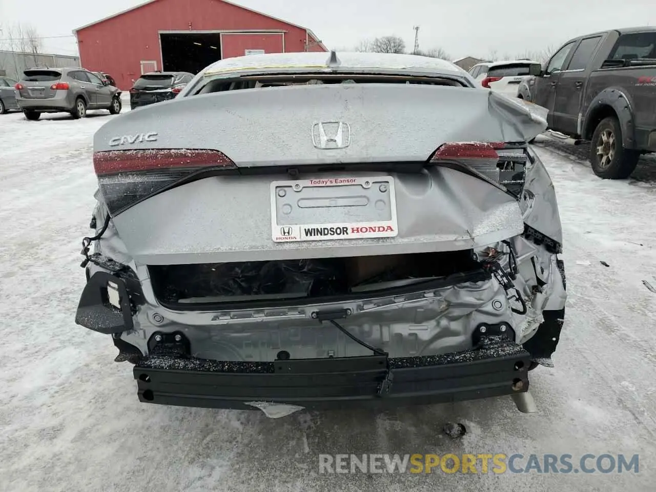 6 Photograph of a damaged car 2HGFE2F24SH102658 HONDA CIVIC 2025
