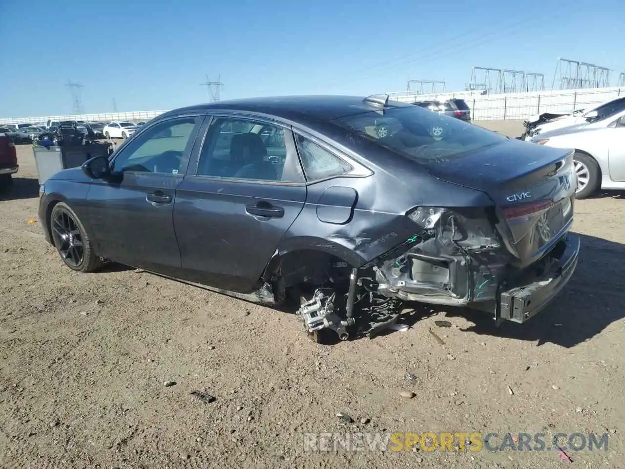 2 Photograph of a damaged car 2HGFE2F24SH524462 HONDA CIVIC 2025