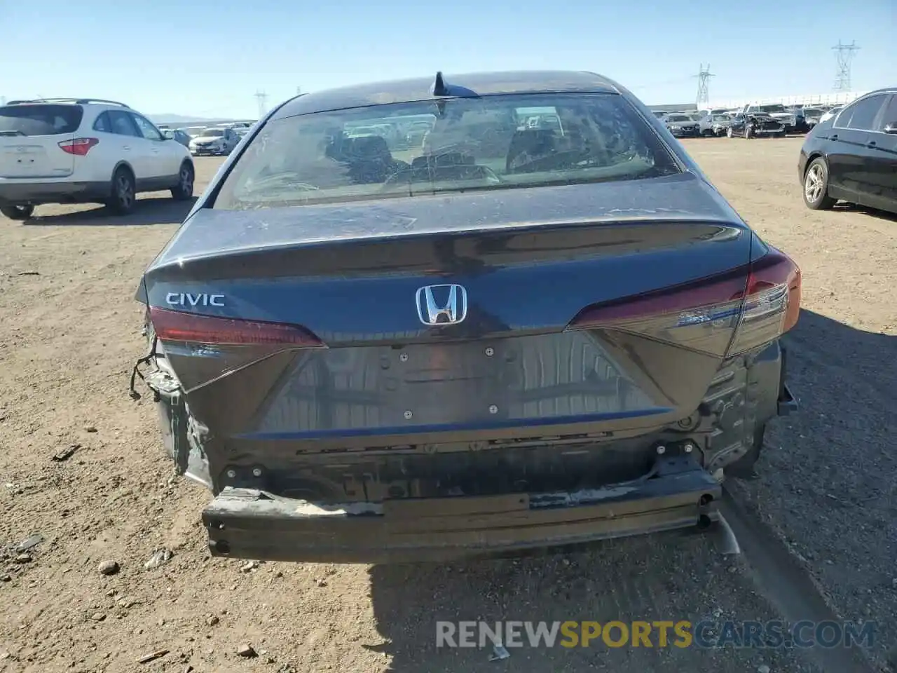 6 Photograph of a damaged car 2HGFE2F24SH524462 HONDA CIVIC 2025