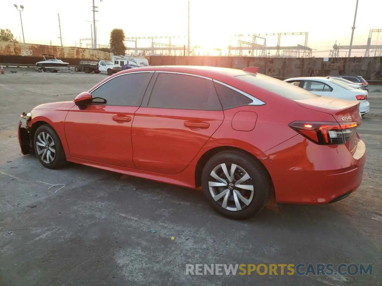 2 Photograph of a damaged car 2HGFE2F24SH537339 HONDA CIVIC 2025