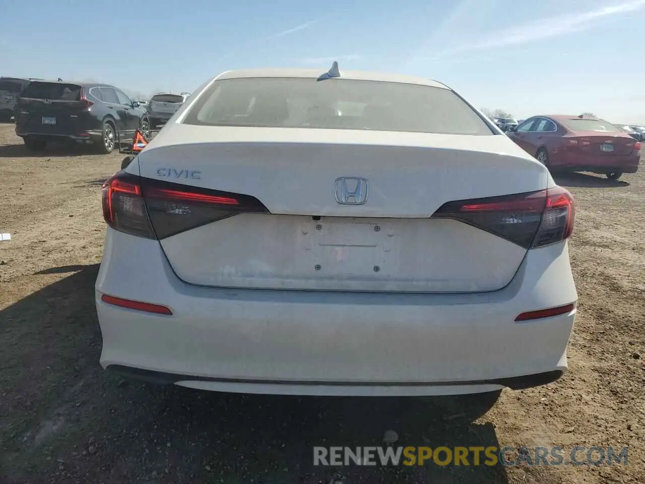 6 Photograph of a damaged car 2HGFE2F24SH564590 HONDA CIVIC 2025