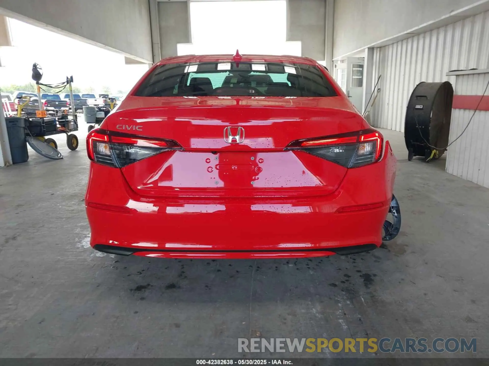 16 Photograph of a damaged car 2HGFE2F24SH589781 HONDA CIVIC 2025