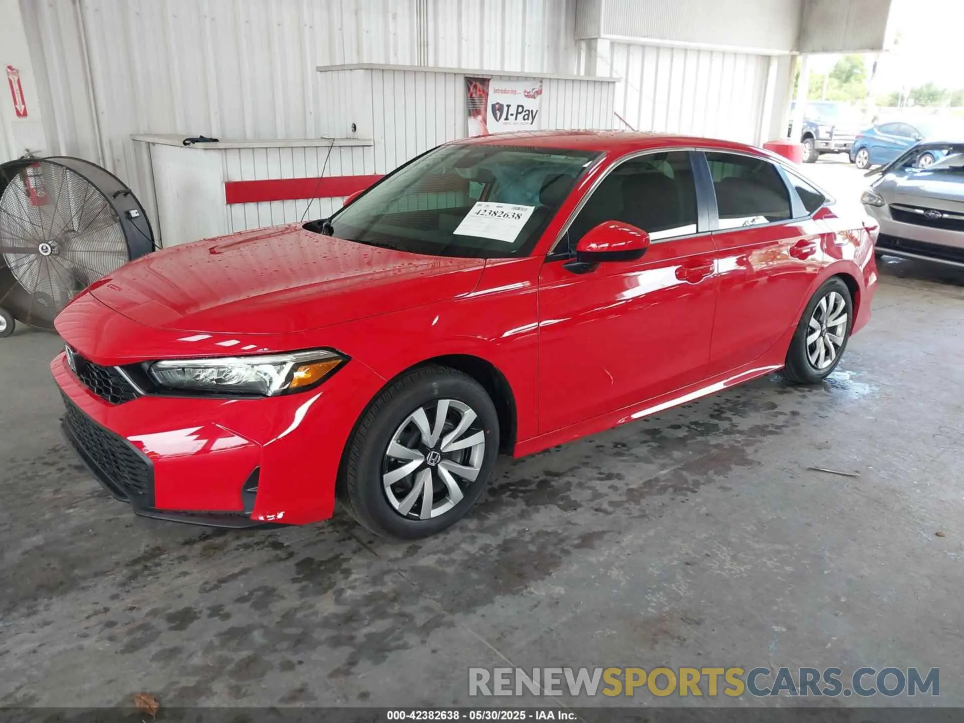 2 Photograph of a damaged car 2HGFE2F24SH589781 HONDA CIVIC 2025