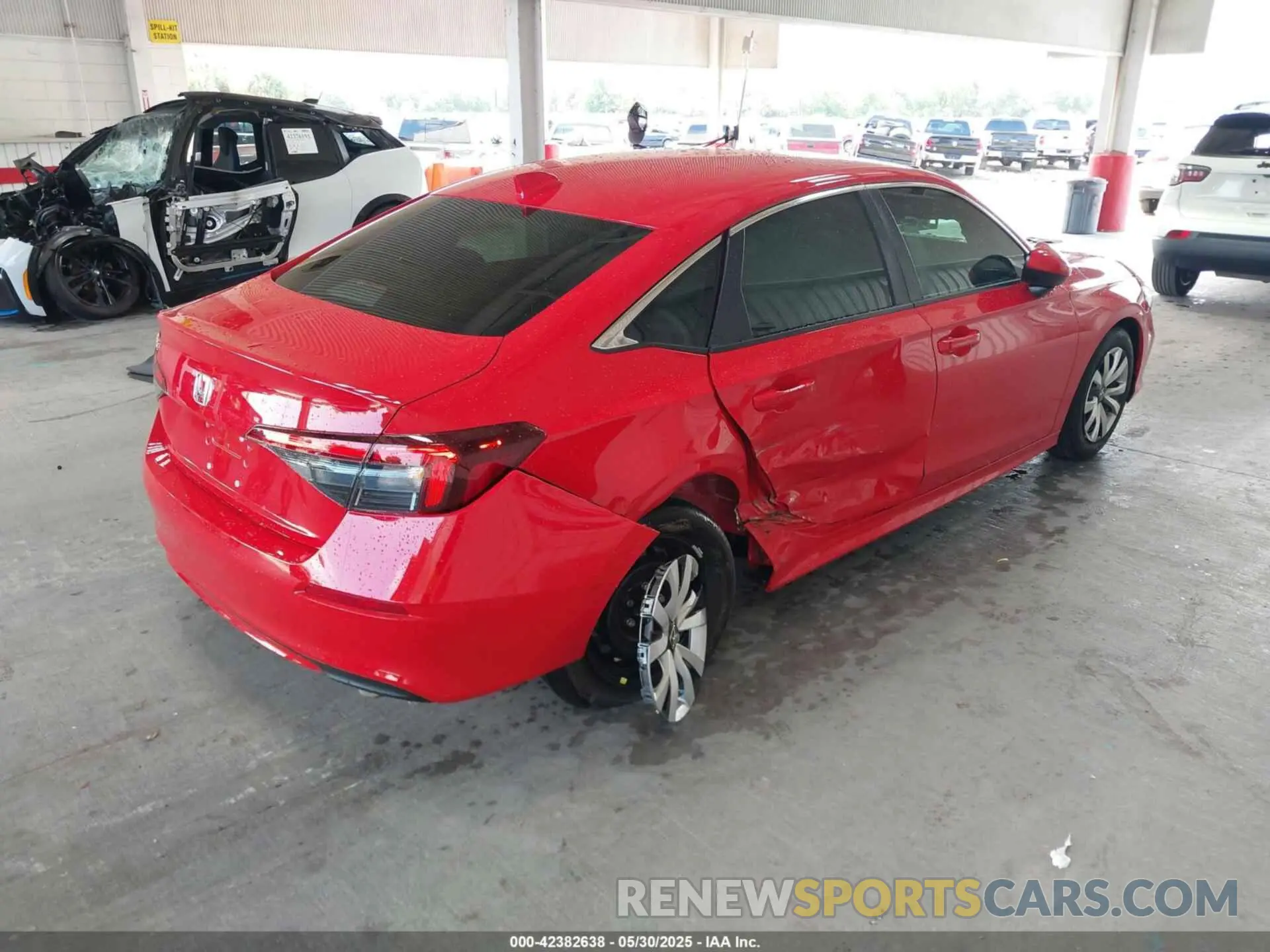 4 Photograph of a damaged car 2HGFE2F24SH589781 HONDA CIVIC 2025