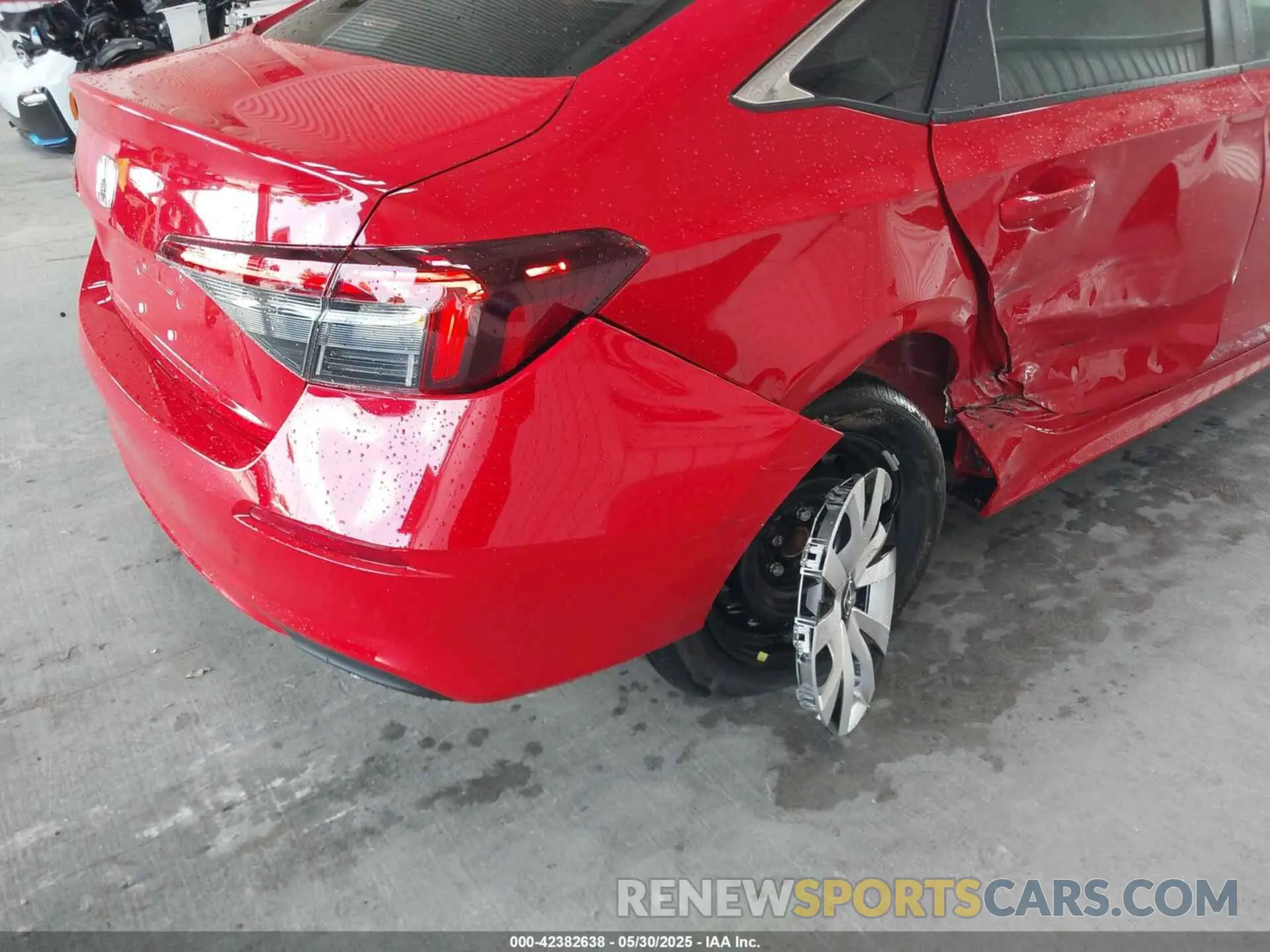 6 Photograph of a damaged car 2HGFE2F24SH589781 HONDA CIVIC 2025