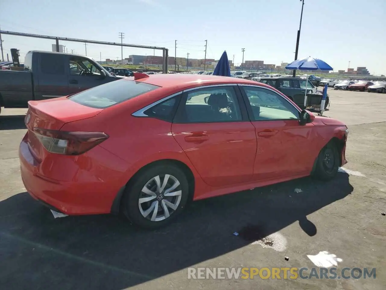 3 Photograph of a damaged car 2HGFE2F25SH519545 HONDA CIVIC 2025