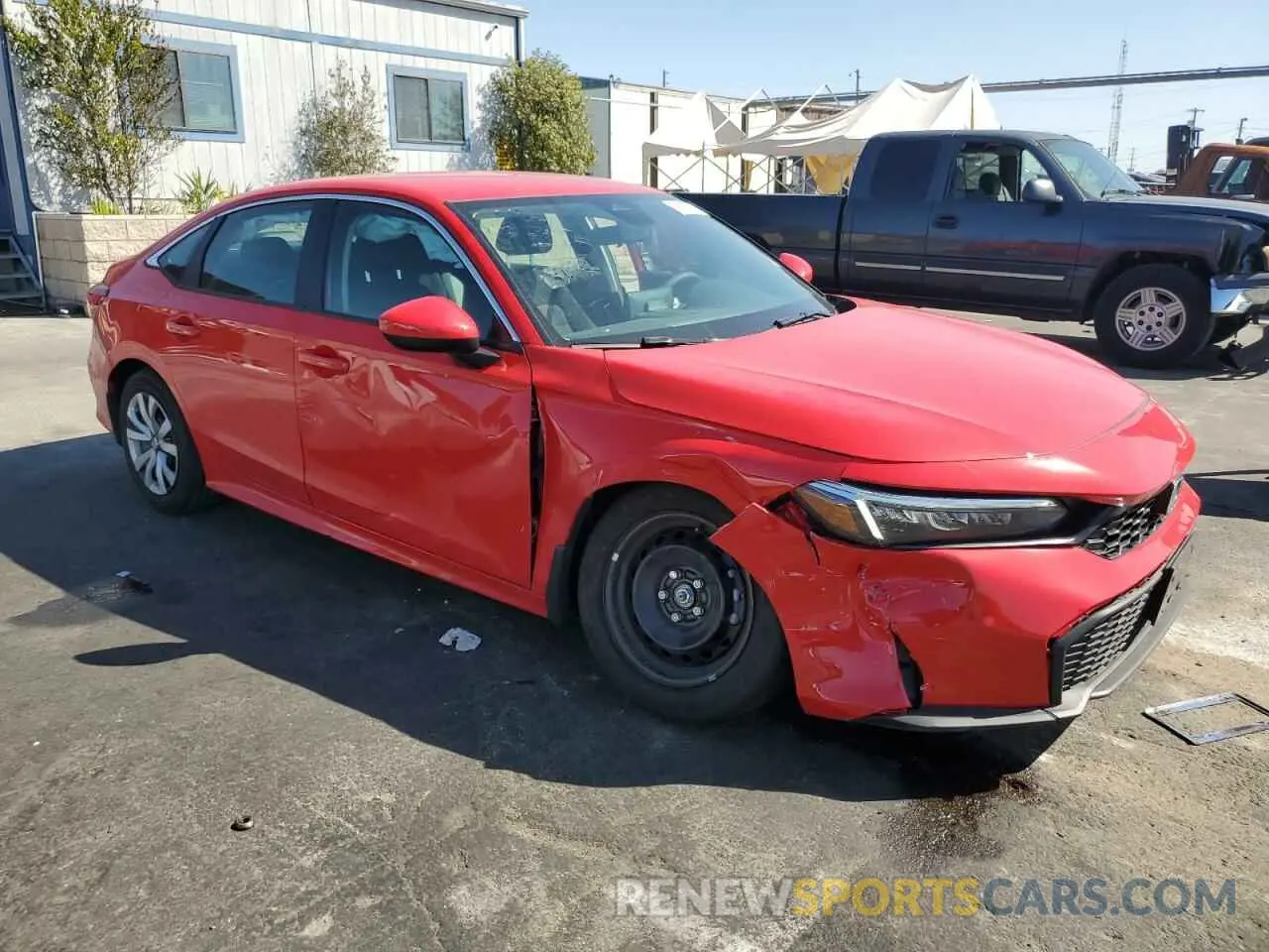 4 Photograph of a damaged car 2HGFE2F25SH519545 HONDA CIVIC 2025