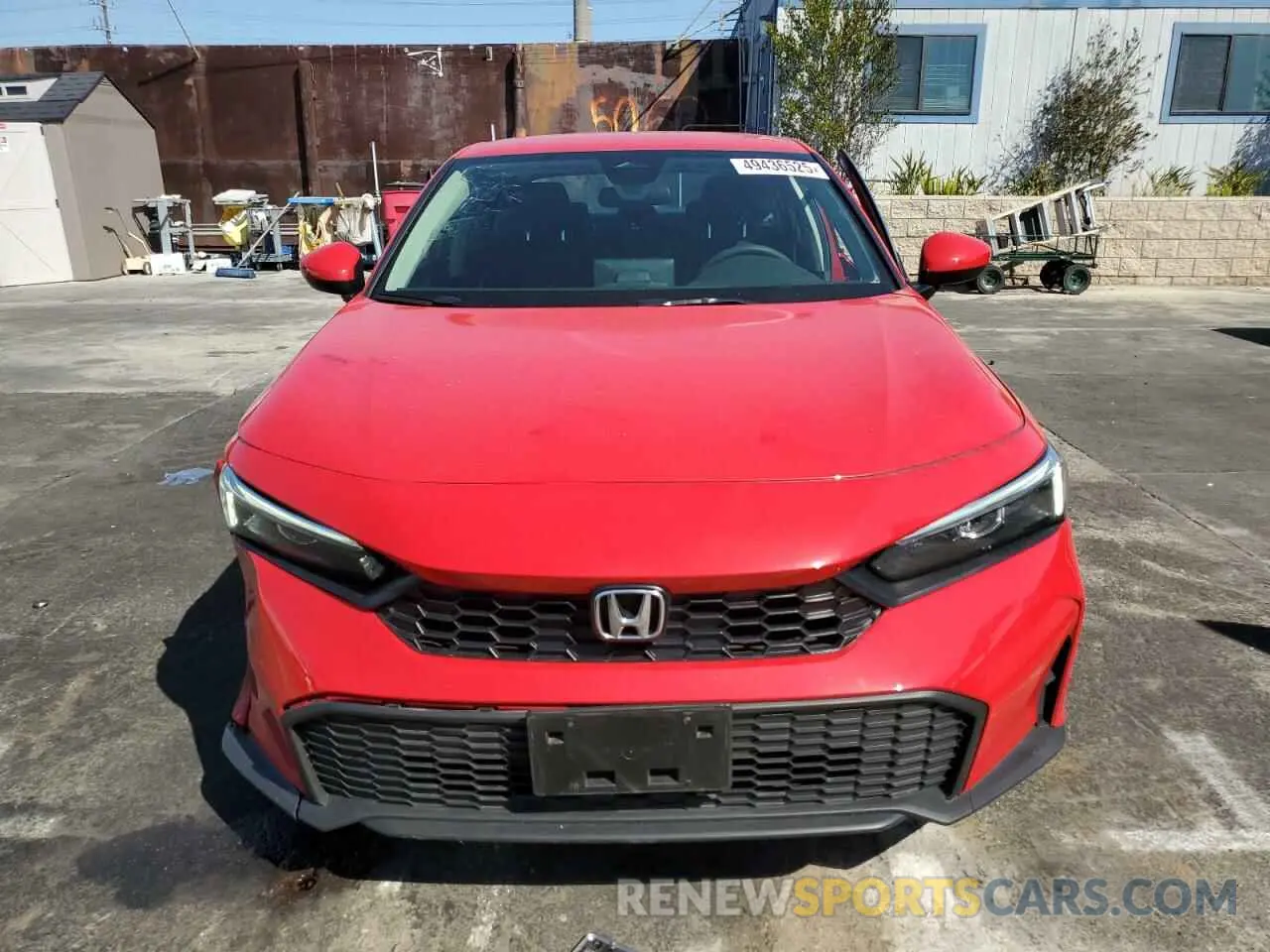 5 Photograph of a damaged car 2HGFE2F25SH519545 HONDA CIVIC 2025
