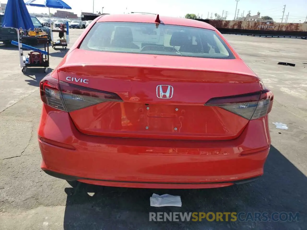 6 Photograph of a damaged car 2HGFE2F25SH519545 HONDA CIVIC 2025